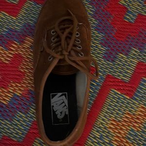 Suede vans size 7, worn condition